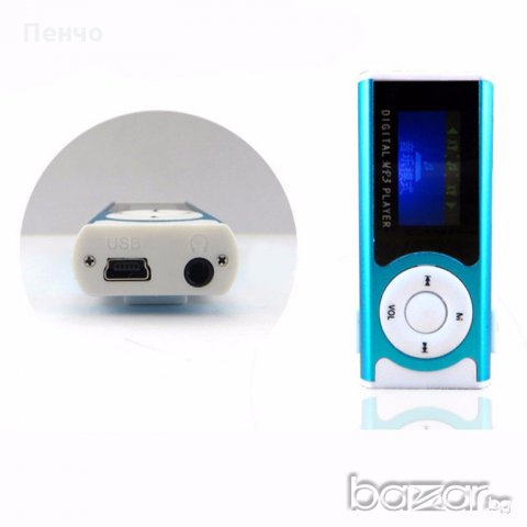 Мини USB MP3 Музикален Player Плеър LCD екран 16 GB Micro SD TF карта музика песни, снимка 3 - Плейъри, домашно кино, прожектори - 18945851