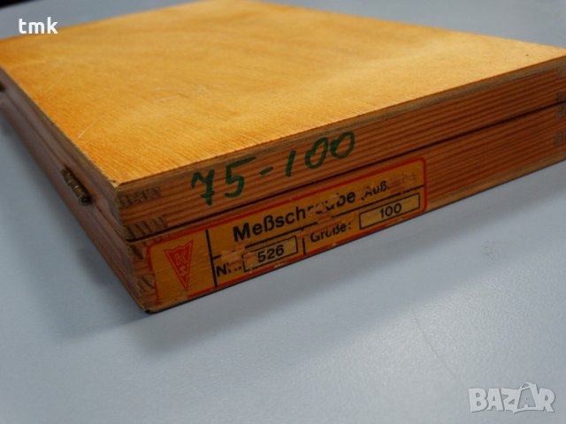 Микрометър 75-100 mm, снимка 9 - Други инструменти - 22261641