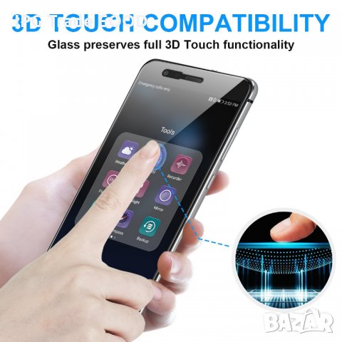 Huawei P10 Lite стъклен протектор прозрачен , снимка 5 - Фолия, протектори - 23672676