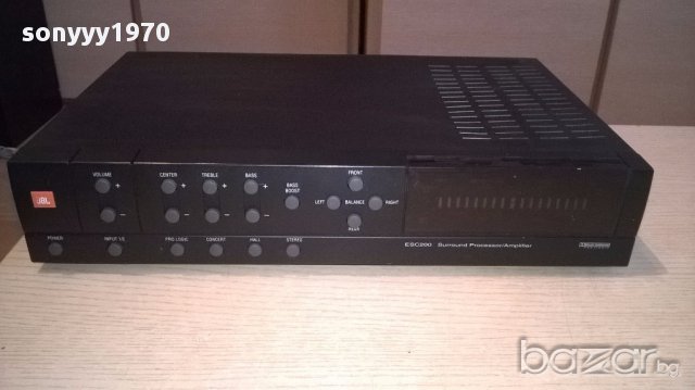 Jbl esc200 amplifier-внос швеицария, снимка 4 - Ресийвъри, усилватели, смесителни пултове - 17814924