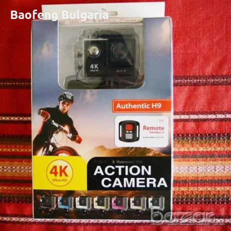 █▬█ █ ▀█▀ Нова Eken H9R +Дистанционно 22 части 12 MP 4K WiFI 2.0” LCD Екшън спортна видеокамера go p, снимка 5 - Камери - 17285588