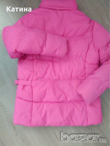 Girls зимно яке в цвят фуксия, снимка 2 - Детски якета и елеци - 19997371