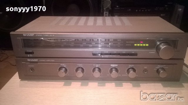 sharp sa-10hb-stereo receiver-made in japan-от швеицария, снимка 3 - Ресийвъри, усилватели, смесителни пултове - 16019877