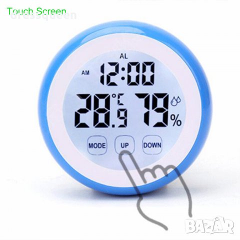 2040 Малък настолен часовник с магнит за поставяне на хладилник, снимка 11 - Други стоки за дома - 24890743