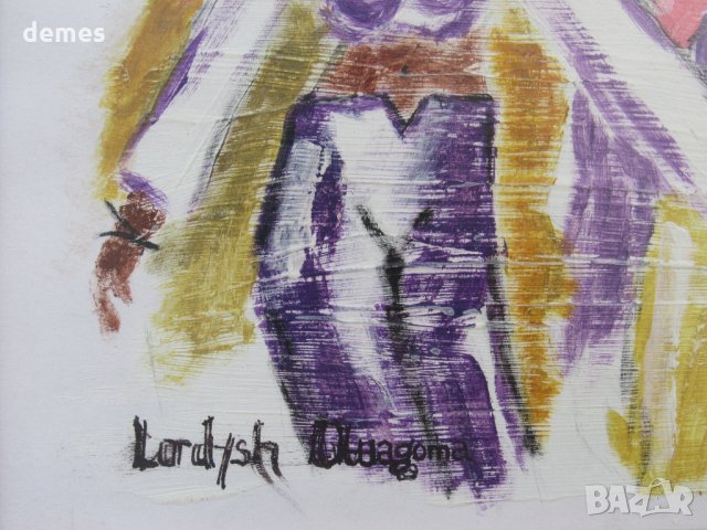  Танцуващи жени-картина с маслени бои, снимка 9 - Картини - 25769777