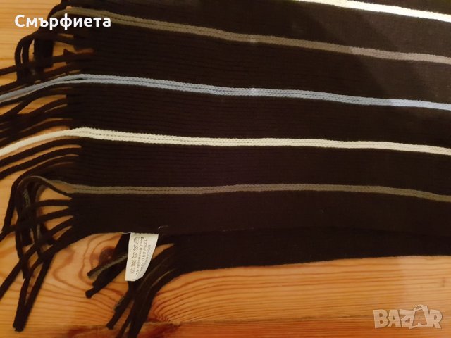 Нов мъжки шал, снимка 2 - Шапки - 23420245