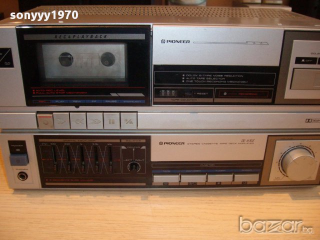 pioneer dc-x10z-amplifier+cassette deck japan- 270w-внос швеицария, снимка 12 - Ресийвъри, усилватели, смесителни пултове - 12107420
