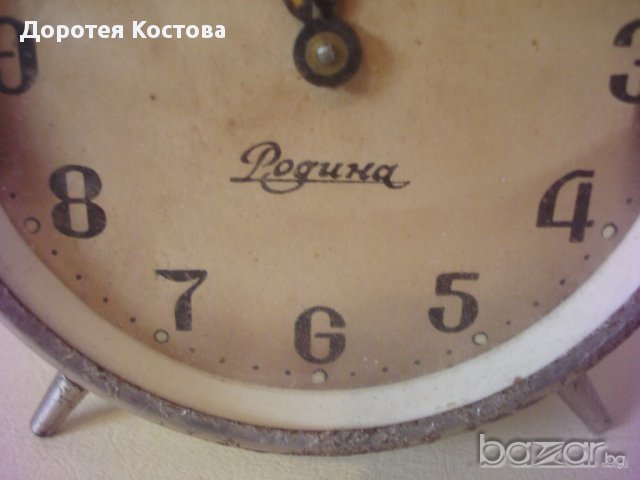 РОДИНА стар часовник, снимка 3 - Антикварни и старинни предмети - 14441332