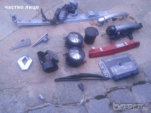 Стъклоповдигач Рено Меган Сценик 2007г.  Дръжки Датчик за външна температура мигачи Халогени