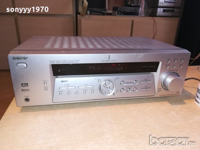 sony stereo receiver-5 chanel-внос швеицария