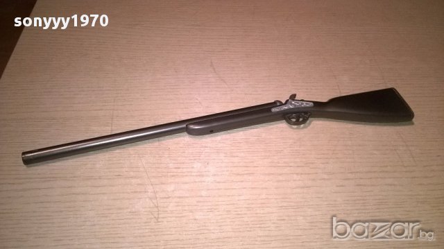 пушка-запалка 40х5см-внос швеицария, снимка 1 - Антикварни и старинни предмети - 18135163