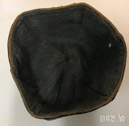 Шапка без периферия от изкуствена кожа, снимка 2 - Шапки - 23999996