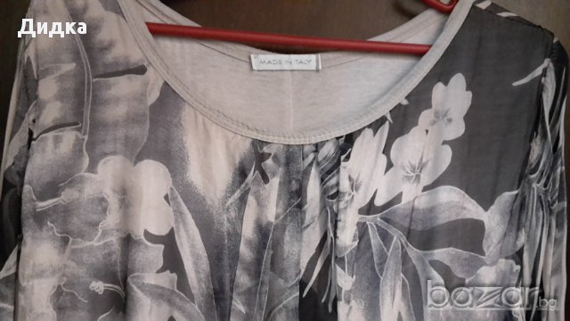 Рокля/туника естествена коприна , снимка 4 - Туники - 14273727