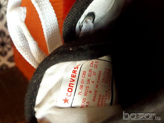 CONVERSE-Jack Purcell,номер 37, снимка 6 - Кецове - 19012354