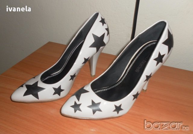 Бежови елегантни обувки, снимка 3 - Дамски обувки на ток - 13775497