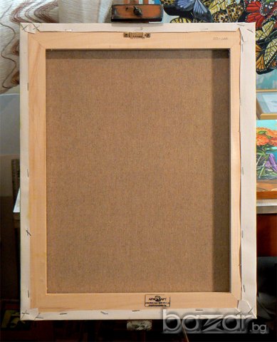 Маслена картина с родопски водопад., снимка 2 - Картини - 20556091