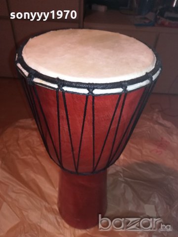 огромна дървена тарамбука-50х22см-внос швеицария, снимка 4 - Ударни инструменти - 20458960