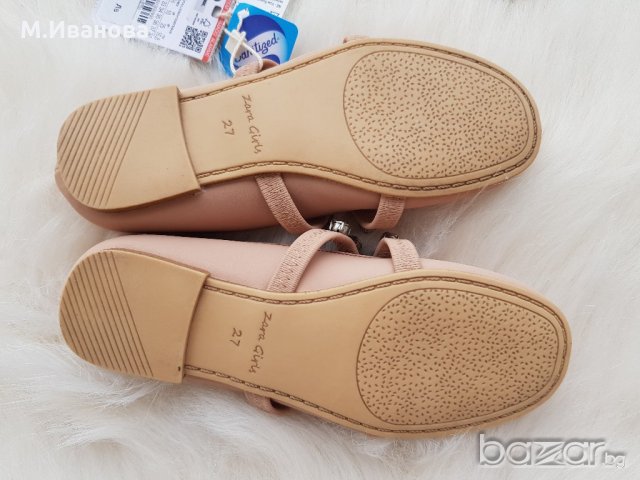 Обувки балеринки Zara №28, снимка 6 - Детски обувки - 20893373
