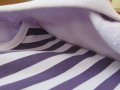 Лилава блуза и жилетка за момиче размер 128, нова, снимка 8
