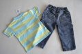 Детски лот от нова блузка Matalan и дънки за 1,5-2 г., снимка 3