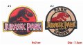 Джурасик Парк Динозавър Jurassic Park  емблема апликация за дреха дрехи самозалепваща се, снимка 1