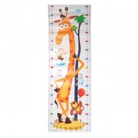 Жираф метър за стена и мебел детска стая лепенка стикер самозалепващ, снимка 1 - Други - 23242792