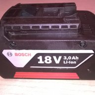 Bosch li-ion battery 18v/3.0ah with led-indication-внос швеицария, снимка 1 - Други инструменти - 17382691