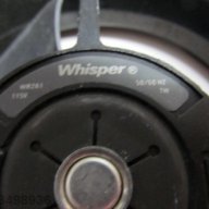 Американски вентилатор Whisper - 115V 7w -120х120х38мм, 115 волта	, снимка 2 - Ключове, контакти, щепсели - 11313891