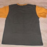Тениска в сиво,жълто и тюркоаз-нова,размер 128,116 и 140 , снимка 5 - Детски тениски и потници - 7414406