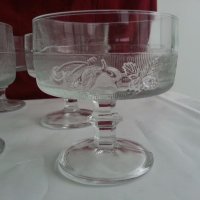 кристални чаши купички , снимка 4 - Антикварни и старинни предмети - 20389731