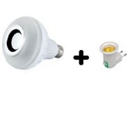Smart крушка с блутут музикална колонка със сменяща се светлина с дистанционно, bluetooth + Подарък-, снимка 7 - Други стоки за дома - 23241586