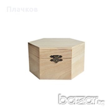 дървена кутия за декупаж, снимка 1