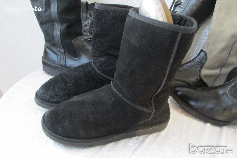 UGG,K&M boots аналог на UGG,39 топли унисекс боти-естествен велур,естествена вълна,GOGOMOTO.BAZAR.BG, снимка 1