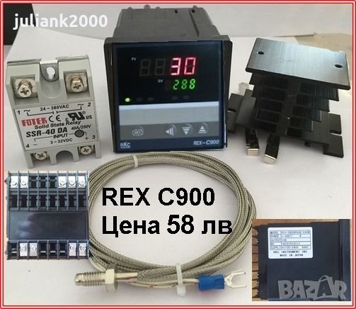 Терморегулатори серия REX PID термоконтролер, снимка 4 - Друга електроника - 14636573