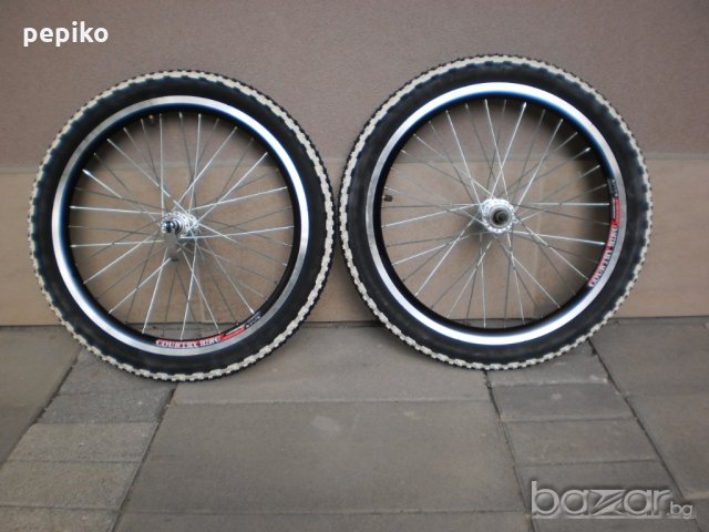 Продавам колела внос от Германия Комплект НОВИ капли и гуми 20 цола за вибрейк спирачки, снимка 2 - Части за велосипеди - 19057453