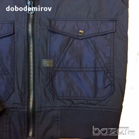 Ново яке G Star A Crotch Indigo Bomber Jacket, оригинал. , снимка 5 - Якета - 14669045