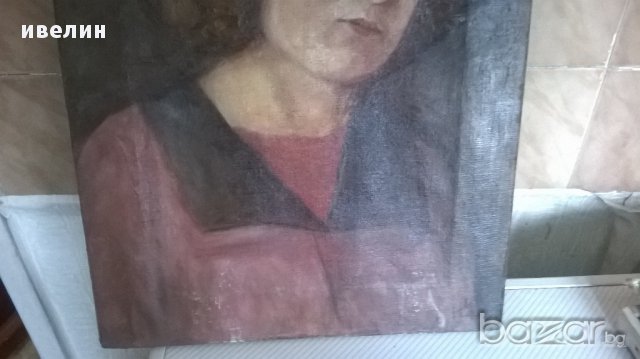 картина -женски портрет, снимка 2 - Картини - 12819668