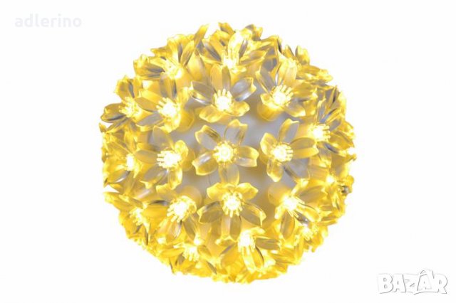  Уникално, светещо кълбо, светеща сфера, Коледна украса, декорация , снимка 3 - Декорация за дома - 24780792