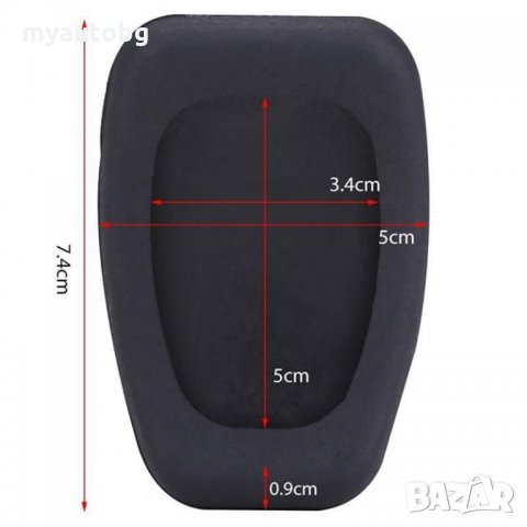 Капаци за педали на Рено гумени, снимка 3 - Аксесоари и консумативи - 21564502