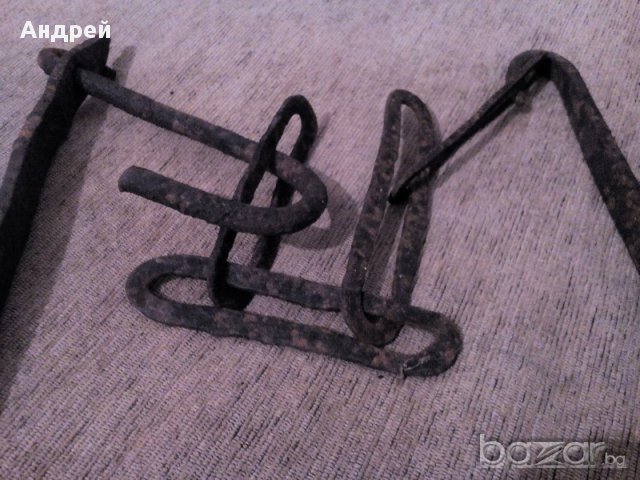 Старинна Верига за огнище, снимка 5 - Антикварни и старинни предмети - 17385859