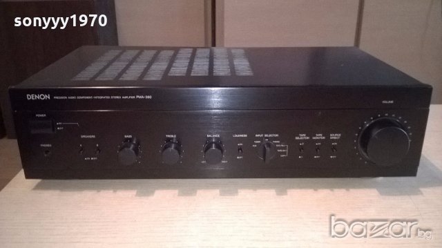 denon pma-360-stereo amplifier-made in japan-внос швеицария, снимка 3 - Ресийвъри, усилватели, смесителни пултове - 18349934