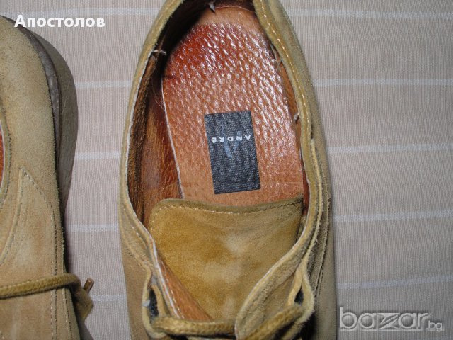 Френски дамски пролетно-есенни обувки половинки Andre №38, снимка 2 - Дамски ежедневни обувки - 17655883