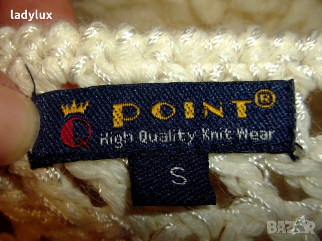 POINT, Ефектна Блуза с ресни, Размер S. Код 341, снимка 3 - Блузи с дълъг ръкав и пуловери - 23165446