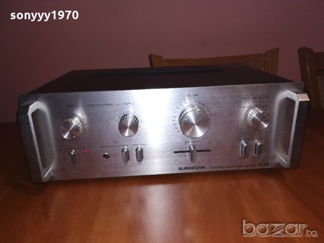 eurofunk stereo amplifier model efa2000-made in japan, снимка 4 - Ресийвъри, усилватели, смесителни пултове - 20850630