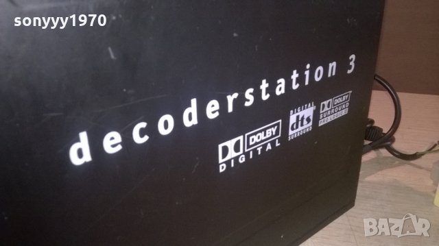 teufel decoderstation 3 germany+захранване-внос швеция, снимка 12 - Ресийвъри, усилватели, смесителни пултове - 25454441