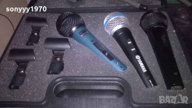 shure behringer yamaha zodiac-microphone-внос швеицария, снимка 7 - Микрофони - 23883592