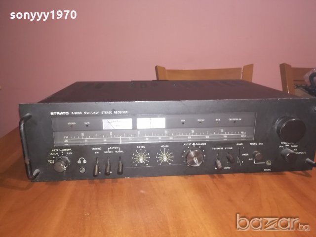 Strato stereo receiver-west germany-внос швеицария, снимка 4 - Ресийвъри, усилватели, смесителни пултове - 21018516