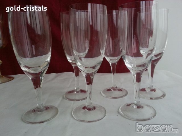 кристални чаши