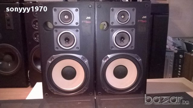 Jvc sp-x660/3way/8ohms/2х200watts-60/33/28см-внос швеицария, снимка 3 - Ресийвъри, усилватели, смесителни пултове - 14592666