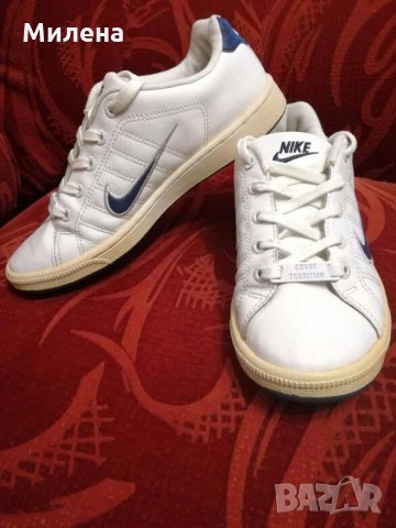 Оригинални NIKE кожени 37,5, снимка 9 - Маратонки - 22062110